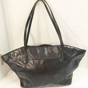 HOBO black leather tote